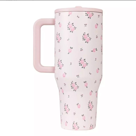 HydroJug 32oz. Travler Wildrose  Floral Mug NWT - Picture 2 of 8